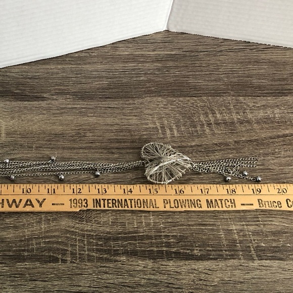 Wire Wrapped Heart Necklace - Picture 6 of 12